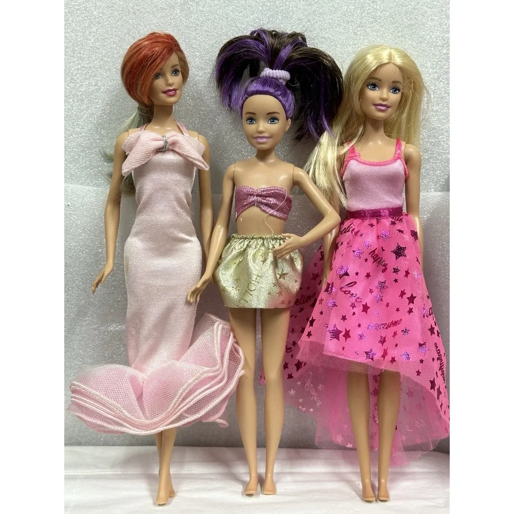 Barbie Lot of 3 for‎ Play Modern 2013-2016 Mattel Barbie Skipper Dolls Lot